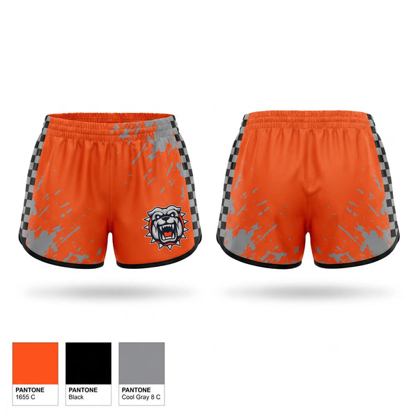Womens Shorts, Bowie Boys & Girls Club Tracksters, Track & Field, Teamtime, Team time, sublimation, custom sports apparel, team uniforms, spirit wear, spiritwear, sports uniforms, custom shirts, team store, custom team store, fundraiser sports, apparel fundraiser