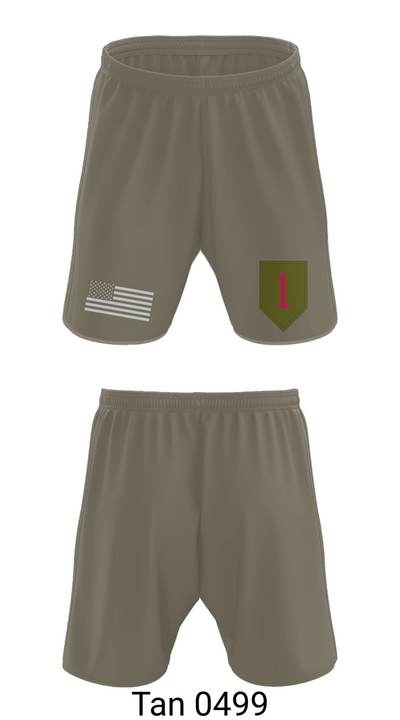 1st Infantry Division 14744110 Athletic Shorts With Pockets - 69