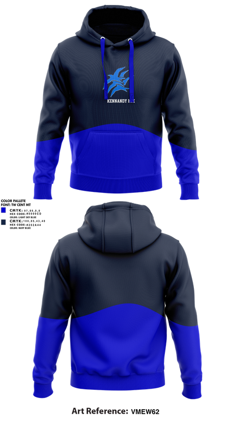 Hoodie, Kennandy Hze, Track & Field, Teamtime, Team time, sublimation, custom sports apparel, team uniforms, spirit wear, spiritwear, sports uniforms, custom shirts, team store, custom team store, fundraiser sports, apparel fundraiser