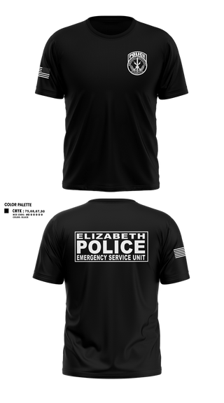 Old School Cotton Feel Shirt, Emergency Service Unit, Police, Teamtime, Team time, sublimation, custom sports apparel, team uniforms, spirit wear, spiritwear, sports uniforms, custom shirts, team store, custom team store, fundraiser sports, apparel fundraiser