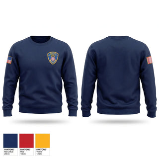 Crew Neck Sweatshirt, Rescue Vol Hose Co 1, Fire Department, Teamtime, Team time, sublimation, custom sports apparel, team uniforms, spirit wear, spiritwear, sports uniforms, custom shirts, team store, custom team store, fundraiser sports, apparel fundraiser