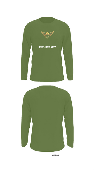 Long Sleeve Performance Shirt, CHP- GGD WST, , Teamtime, Team time, sublimation, custom sports apparel, team uniforms, spirit wear, spiritwear, sports uniforms, custom shirts, team store, custom team store, fundraiser sports, apparel fundraiser