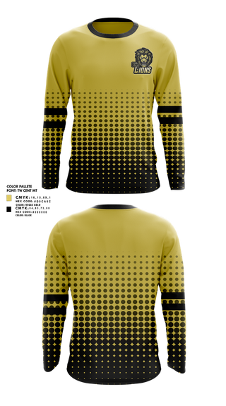 Long Sleeve Performance Shirt, Gt lions, , Teamtime, Team time, sublimation, custom sports apparel, team uniforms, spirit wear, spiritwear, sports uniforms, custom shirts, team store, custom team store, fundraiser sports, apparel fundraiser