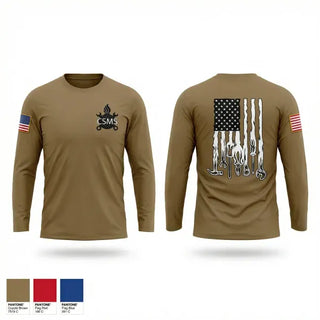 Long Sleeve Performance Shirt, CSMS, National Guard, Teamtime, Team time, sublimation, custom sports apparel, team uniforms, spirit wear, spiritwear, sports uniforms, custom shirts, team store, custom team store, fundraiser sports, apparel fundraiser