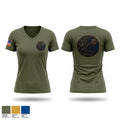 3IB IA2 Women's Short Sleeve V-neck Shirt - 1