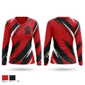 Honor MMA Women's Long Sleeve V-neck Shirt - 1