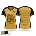 Texas Pirates Women's Short Sleeve V-neck Shirt - 1