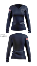 Grip Women's Long Sleeve V-neck Shirt - 21