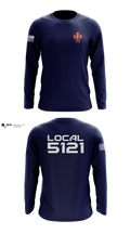 Kent-Sussex Professional Firefighters Local 5121 Long Sleeve Performance Shirt - 2