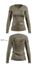 TJAGCLS 24951394 Women's Long Sleeve V-neck Shirt - 3