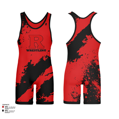 Rustburg High School Wrestling 79523942 Wrestling Singlet - 1