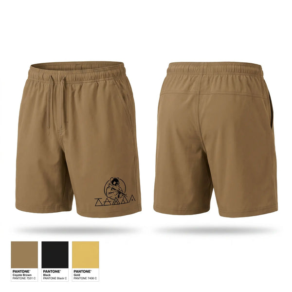 Athletic Shorts With Pockets, Panda Unit, Marines, Teamtime, Team time, sublimation, custom sports apparel, team uniforms, spirit wear, spiritwear, sports uniforms, custom shirts, team store, custom team store, fundraiser sports, apparel fundraiser