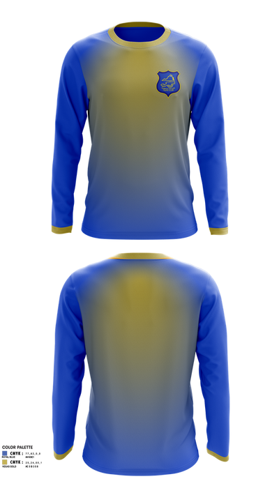 FPYC Basketball 81089771 Long Sleeve Performance Shirt 1