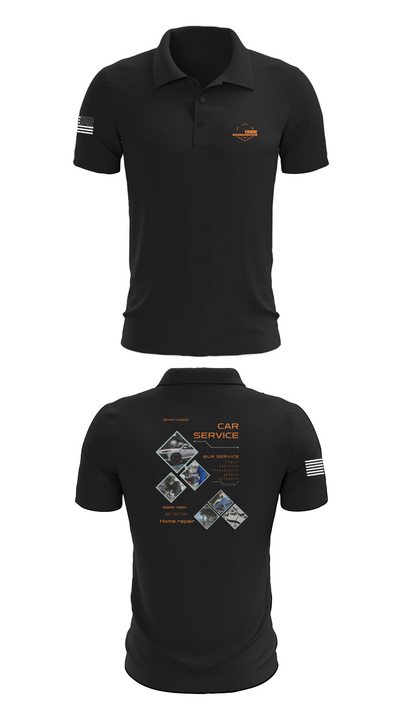 Servteem automotive group llc 15199320 Short Sleeve Performance Polo - 28
