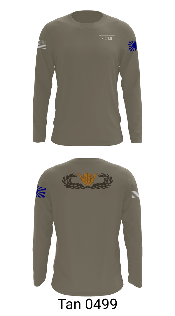 Long Sleeve Performance Shirt, KISARAZU COMBAT TRAINING UNIT, Army, Teamtime, Team time, sublimation, custom sports apparel, team uniforms, spirit wear, spiritwear, sports uniforms, custom shirts, team store, custom team store, fundraiser sports, apparel fundraiser
