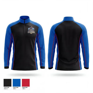 Quarter Zip Jacket, Hoosier Cardinals, Men's Basketball, Teamtime, Team time, sublimation, custom sports apparel, team uniforms, spirit wear, spiritwear, sports uniforms, custom shirts, team store, custom team store, fundraiser sports, apparel fundraiser