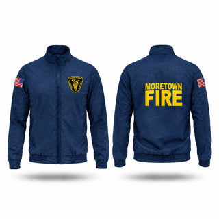 Windbreaker, Moretown fire, Fire Department, Teamtime, Team time, sublimation, custom sports apparel, team uniforms, spirit wear, spiritwear, sports uniforms, custom shirts, team store, custom team store, fundraiser sports, apparel fundraiser
