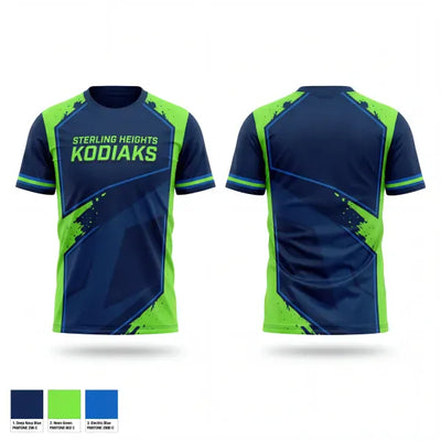 Sterling Heights Kodiaks 71450831 Soft Poly Tee Cotton Like Feel - 1