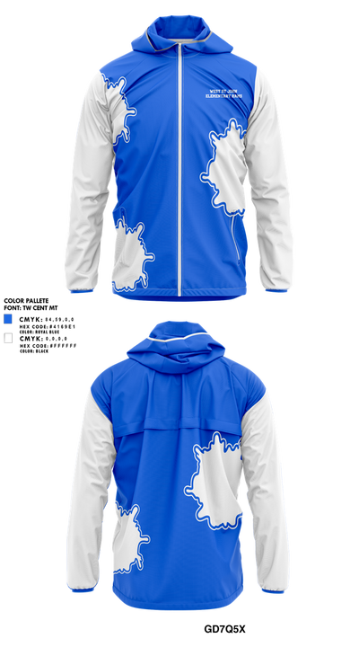 West St John Elementary Rams 70524976 Windbreaker - 1