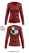 Saber Rugby 88389897 Women's Long Sleeve V-neck Shirt - 1