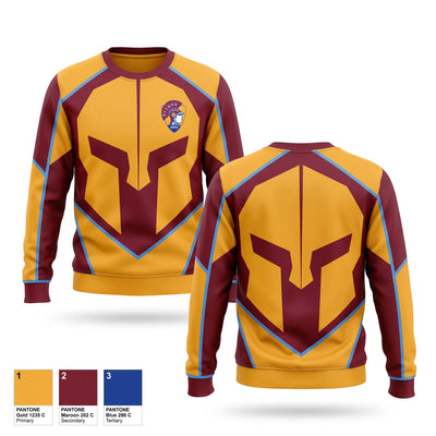 Chicago Math and Science Academy Middle School Basketball 27601272 Crew Neck Sweatshirt - 1