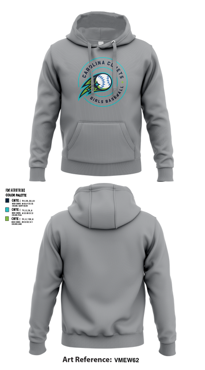 Carolina Comets 9253748 Hoodie - 3