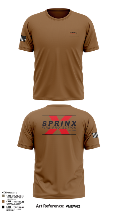 SPRINX FIRE PROTECTION 22334846 Short Sleeve Performance Shirt - 2