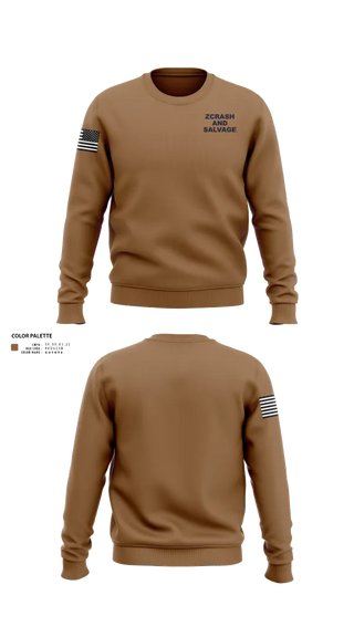 Crew Neck Sweatshirt, Crash and salvage, , Teamtime, Team time, sublimation, custom sports apparel, team uniforms, spirit wear, spiritwear, sports uniforms, custom shirts, team store, custom team store, fundraiser sports, apparel fundraiser