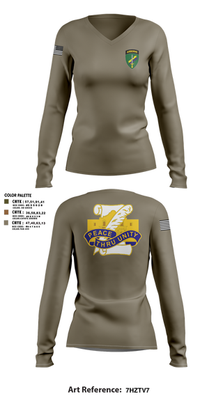 Womens Long Sleeve Vneck Shirt, 321st CA, , Teamtime, Team time, sublimation, custom sports apparel, team uniforms, spirit wear, spiritwear, sports uniforms, custom shirts, team store, custom team store, fundraiser sports, apparel fundraiser