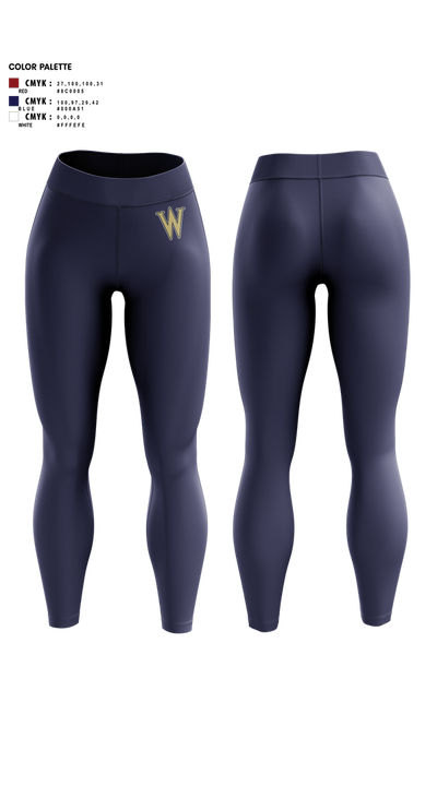 Westhills Baseball 31077109 Womens Leggings - 1