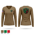 82ND DSTB 58444516 Women's Long Sleeve V-neck Shirt - 1