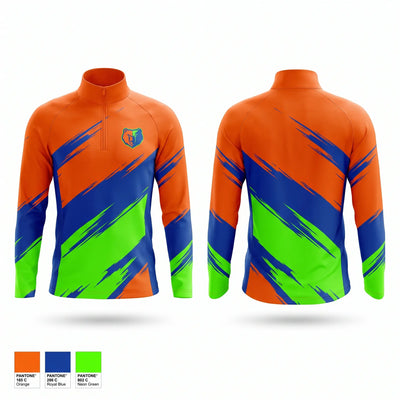 GPS Track Club Quarter Zip Jacket - 1
