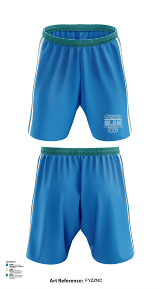 Athletic Shorts With Pockets, Slam, Women's Basketball, Teamtime, Team time, sublimation, custom sports apparel, team uniforms, spirit wear, spiritwear, sports uniforms, custom shirts, team store, custom team store, fundraiser sports, apparel fundraiser