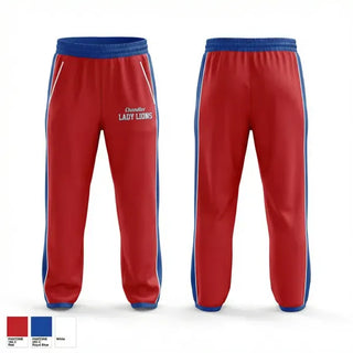 Sweatpants, Chandler Lady Lions, Softball, Teamtime, Team time, sublimation, custom sports apparel, team uniforms, spirit wear, spiritwear, sports uniforms, custom shirts, team store, custom team store, fundraiser sports, apparel fundraiser