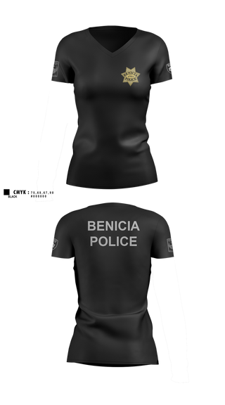 Womens Short Sleeve Vneck Shirt, Bpd mff, , Teamtime, Team time, sublimation, custom sports apparel, team uniforms, spirit wear, spiritwear, sports uniforms, custom shirts, team store, custom team store, fundraiser sports, apparel fundraiser
