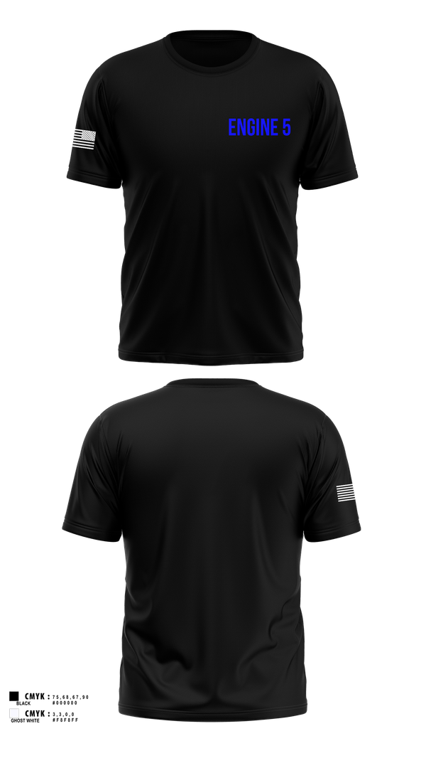 Old School Cotton Feel Shirt, Rescue2/Engine5, Fire Department, Teamtime, Team time, sublimation, custom sports apparel, team uniforms, spirit wear, spiritwear, sports uniforms, custom shirts, team store, custom team store, fundraiser sports, apparel fundraiser