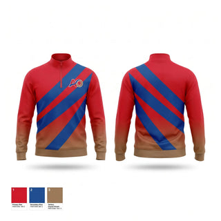Quarter Zip Jacket, Palmetto angels fc, Men's Soccer, Teamtime, Team time, sublimation, custom sports apparel, team uniforms, spirit wear, spiritwear, sports uniforms, custom shirts, team store, custom team store, fundraiser sports, apparel fundraiser