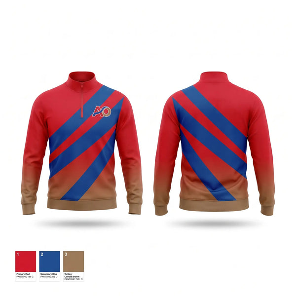 Quarter Zip Jacket, Palmetto angels fc, Men's Soccer, Teamtime, Team time, sublimation, custom sports apparel, team uniforms, spirit wear, spiritwear, sports uniforms, custom shirts, team store, custom team store, fundraiser sports, apparel fundraiser