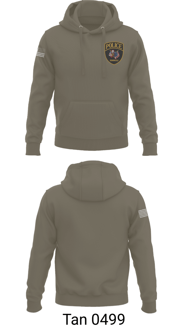 Hoodie, Seminole Police Department, Police, Teamtime, Team time, sublimation, custom sports apparel, team uniforms, spirit wear, spiritwear, sports uniforms, custom shirts, team store, custom team store, fundraiser sports, apparel fundraiser
