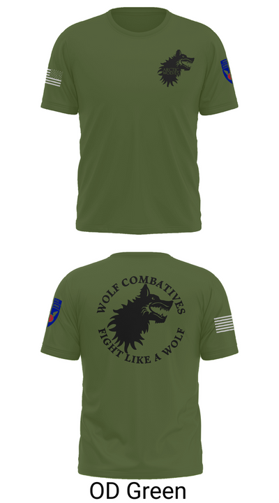 Wolf Combatives Short Sleeve Performance Shirt - 56