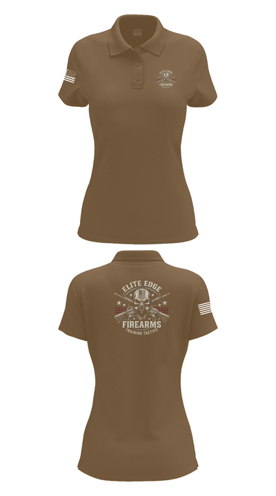 Elite edge firearms 22698132 Women's Short Sleeve Performance Polo  - 15