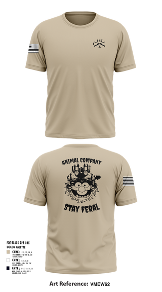Short Sleeve Performance Shirt, A Co 1/167, Army, Teamtime, Team time, sublimation, custom sports apparel, team uniforms, spirit wear, spiritwear, sports uniforms, custom shirts, team store, custom team store, fundraiser sports, apparel fundraiser