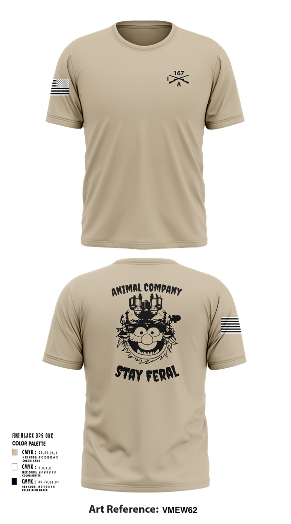Short Sleeve Performance Shirt, A Co 1/167, Army, Teamtime, Team time, sublimation, custom sports apparel, team uniforms, spirit wear, spiritwear, sports uniforms, custom shirts, team store, custom team store, fundraiser sports, apparel fundraiser