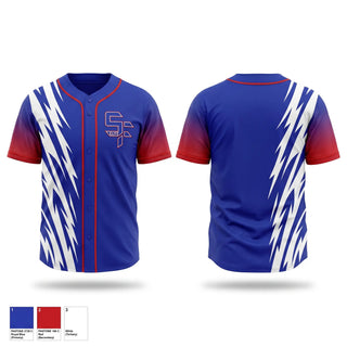Full Button Baseball Jersey, SF Elite, Baseball, Teamtime, Team time, sublimation, custom sports apparel, team uniforms, spirit wear, spiritwear, sports uniforms, custom shirts, team store, custom team store, fundraiser sports, apparel fundraiser