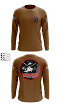2-10 AHB Knighthawks 14380811 Long Sleeve Performance Shirt 67