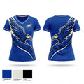 Cedar Creek Eagles 445114 Women's Short Sleeve V-neck Shirt - 1