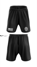 Police High Risk Unit Athletic Shorts With Pockets - 3