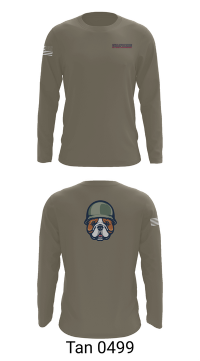 Indy Radio Platoon 10234991 Long Sleeve Performance Shirt 66