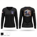 529th 4-3 Battalion The Old Guard 4894429 Women's Long Sleeve V-neck Shirt - 1