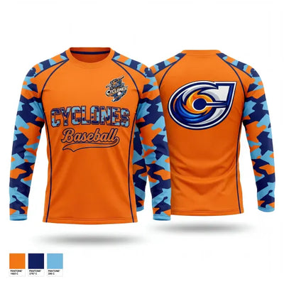 Arkla Cyclones 8622223 Long Sleeve Performance Shirt 1